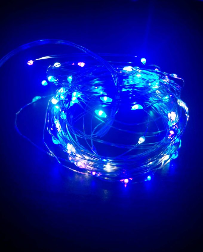 Led 100 Lights Multicolor Light on Wire