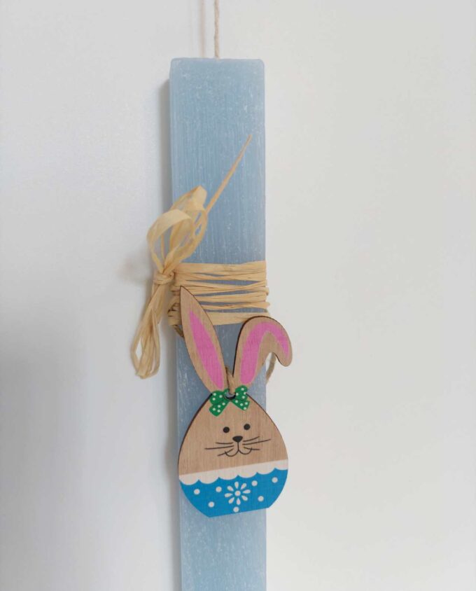 Easter Aromatic Wooden Blue Bunny