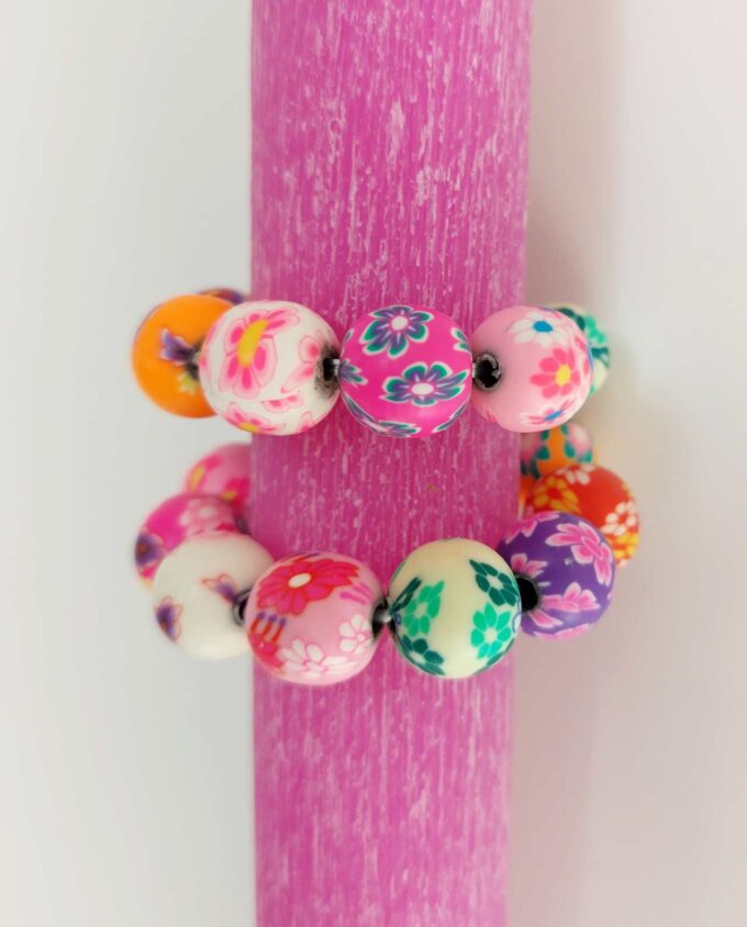 Easter Aromatic Candle Beads Bracelet