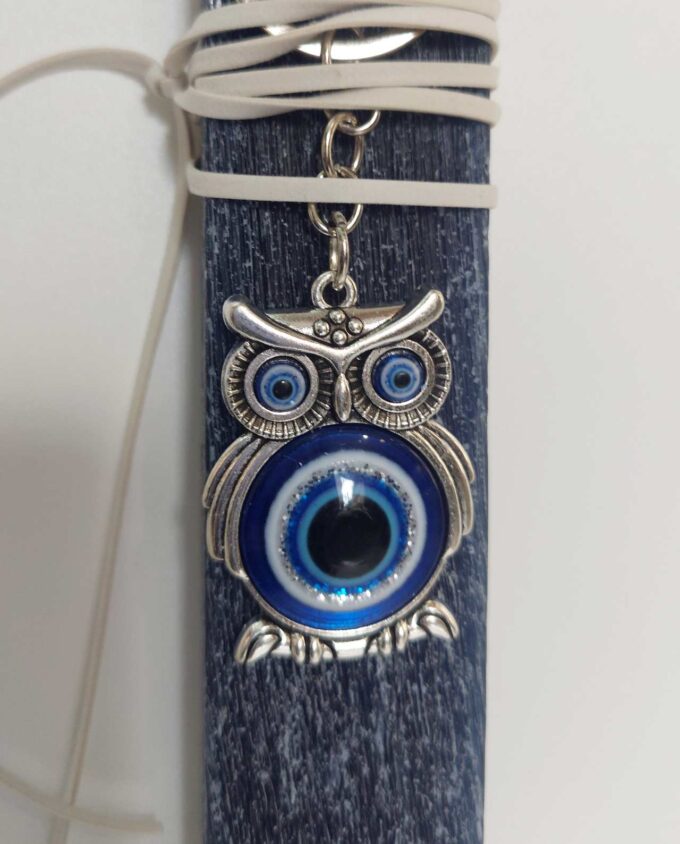 Easter Aromatic Candle Owl Evil Eye