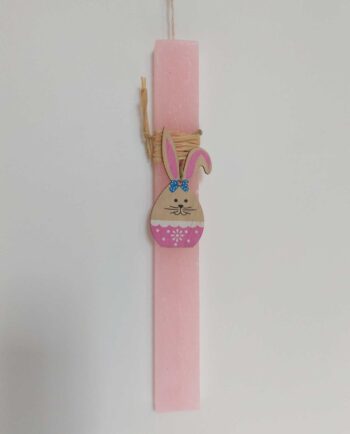 Easter Aromatic Wooden Pink Bunny