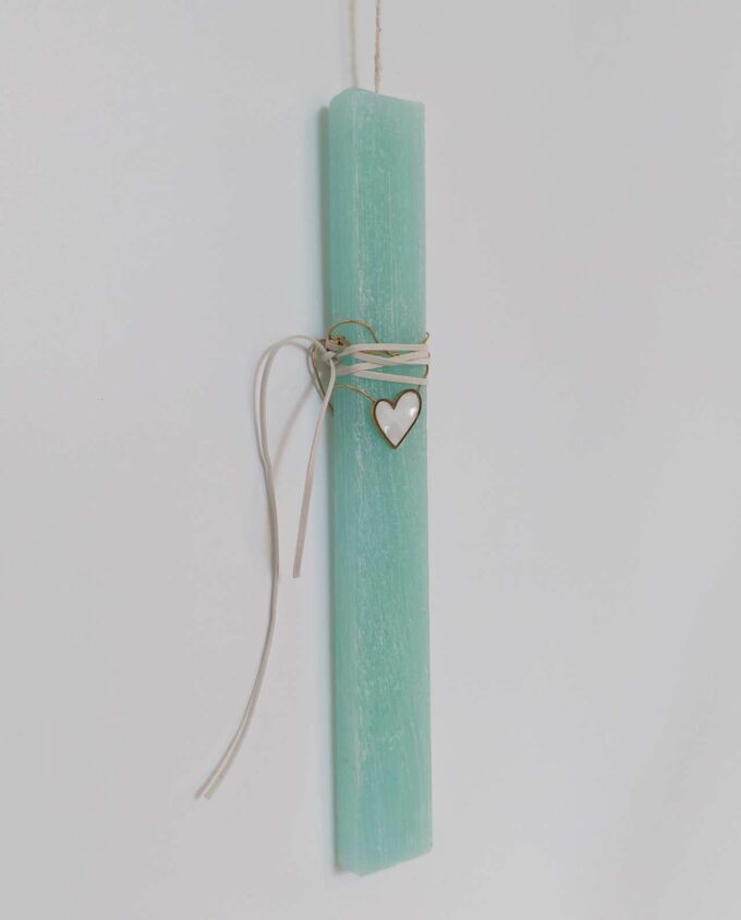 Easter Aromatic Candle Necklace White Heart