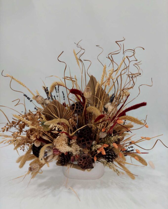 Dried Flowers Natural Style Arrangement