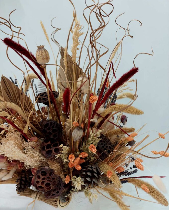 Dried Flowers Natural Style Arrangement