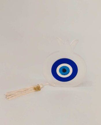 Pomegranate Plexiglass Blue Evil Eye 2025