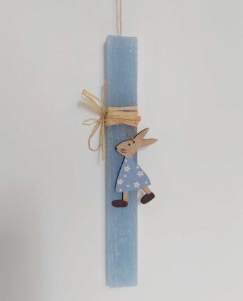 Easter Aromatic Wooden Blue Girl Bunny