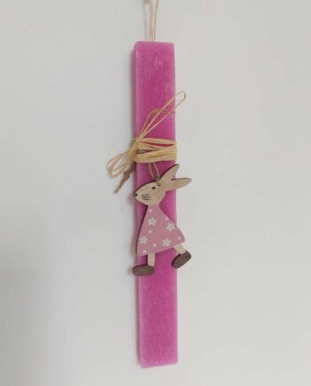 Easter Aromatic Wooden Pink Girl Bunny