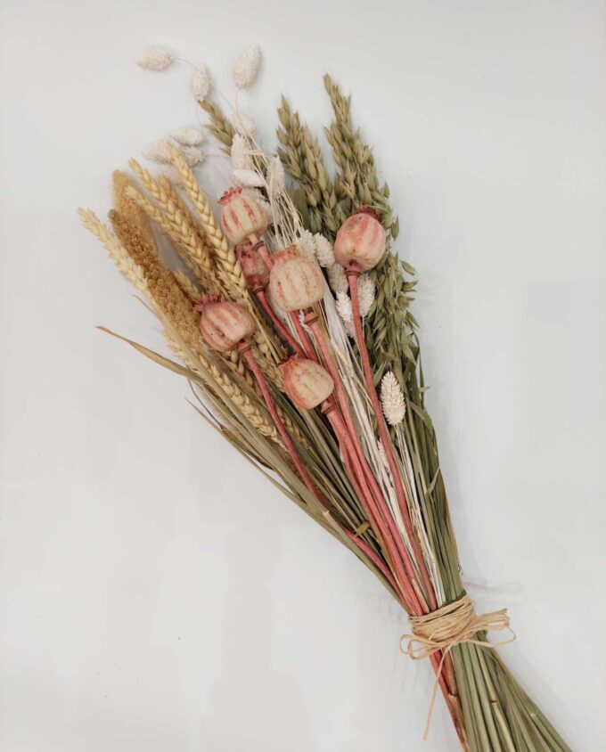 Dried Flowers Pink Mix Bouquet