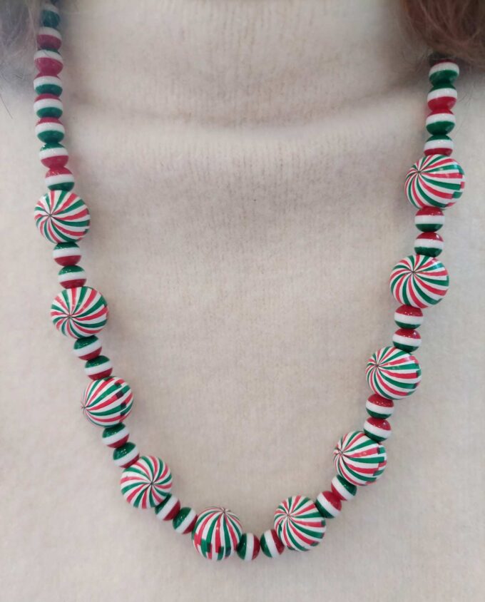 Necklace "Xmas Candy"