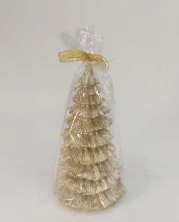 Christmas Tree Golden Candle