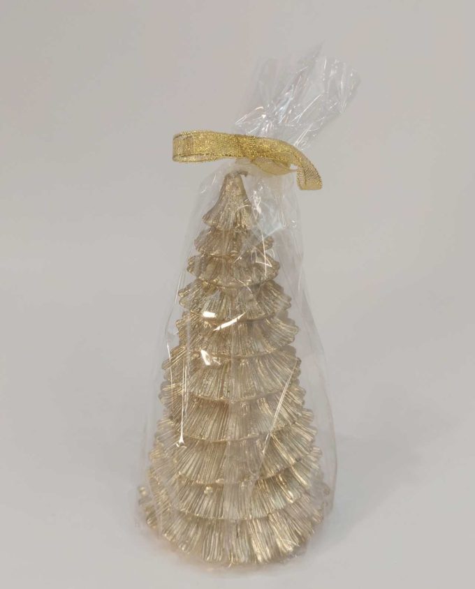 Christmas Tree Golden Candle