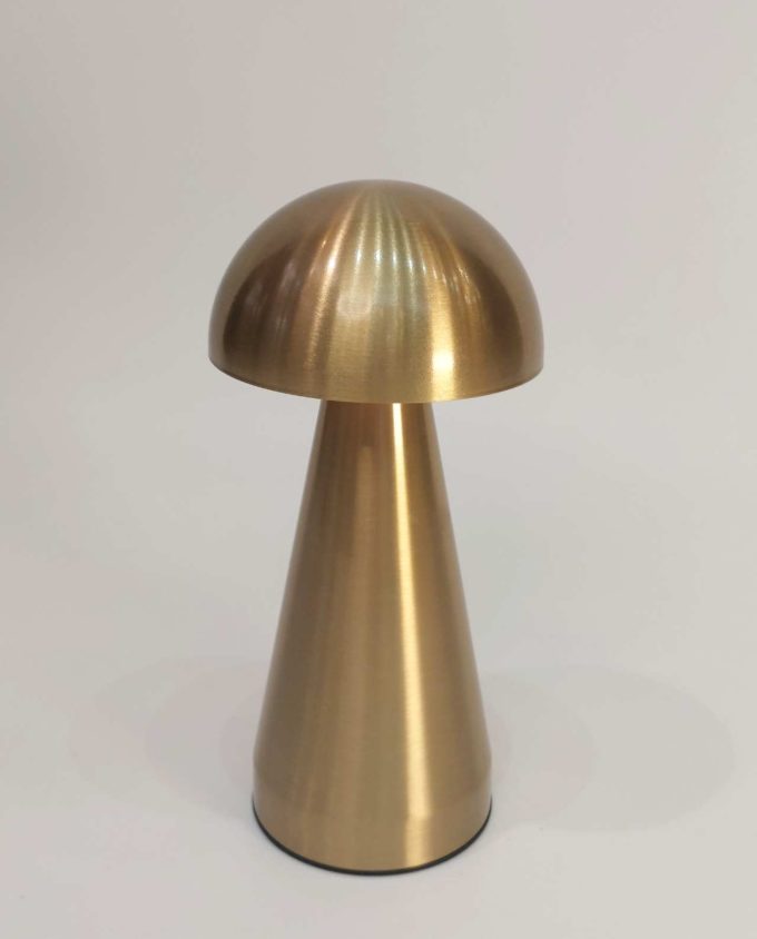 Golden "Mashroom" Led Lamp