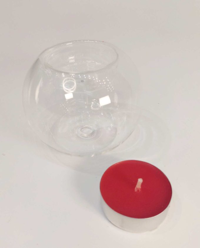 Glass Sphere Votive