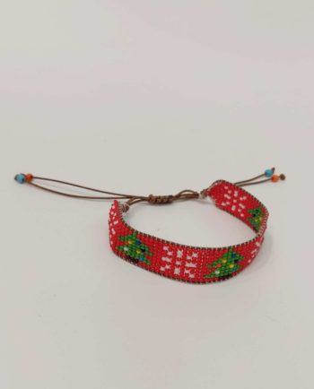 Bracelet Christmas Miyuki Beads