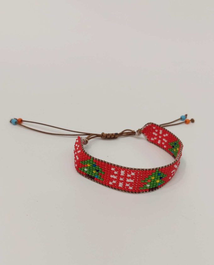 Bracelet Christmas Miyuki Beads