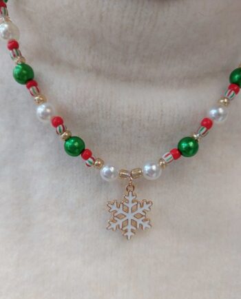 Necklace "Snowflake"