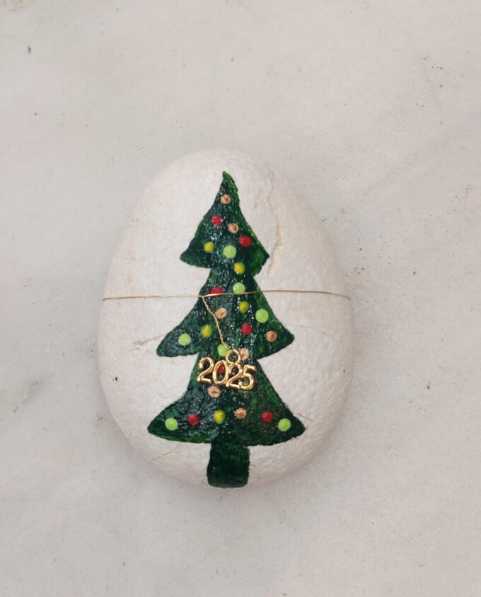 Lucky Charm Stone Christmas Tree 2025