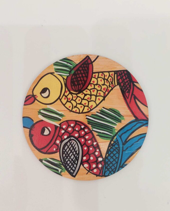 Coaster Wooden "Bresil" Set 6 Pieces