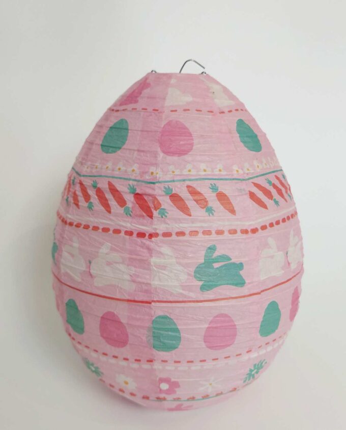 Lantern Easter Egg Pink