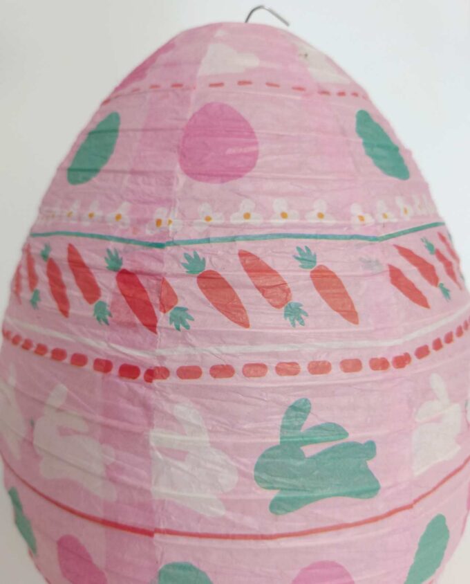 Lantern Easter Egg Pink